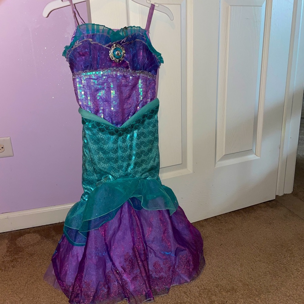 Authentic Disney Store Ariel Dress Up Costume
